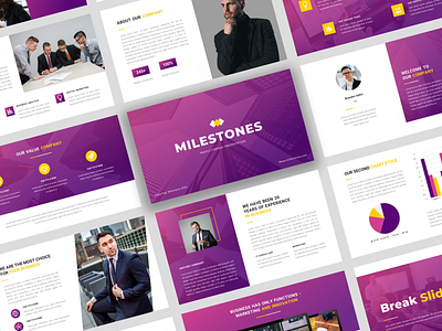 Milestones - Company Profile Presentation