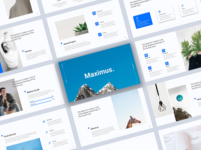 Maximus - Creative Bussines Powerpoint Template