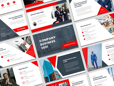 Company Business & Company Profile Presentation Template