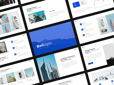 Bellagio - Minimal Business Presentation Powerpoint Template