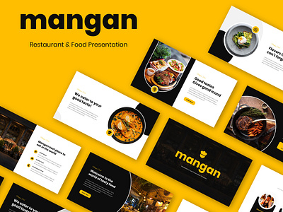 Mangan - Restaurant & Food  Presentation Template