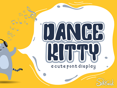 Dance Kitty branding design font font awesome font design font family fonts typeface typeface design typewriter font typography