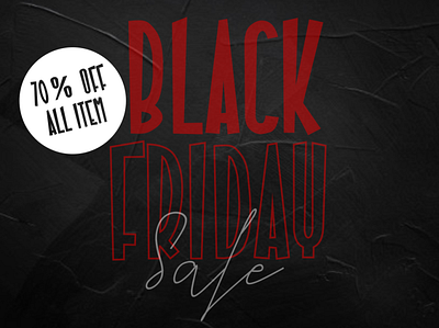 Black Friday Sale black friday sale discount font awesome font design font family graffiti digital premium font typeface