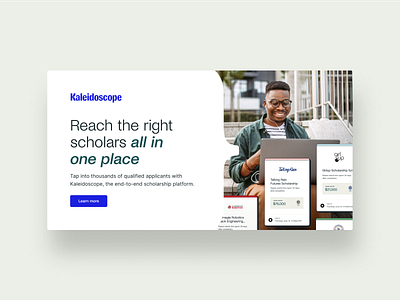 LinkedIn Ad branding cards design education graphic design layout rebrand scholar scholarship typography