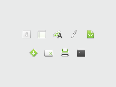 Preferences Icons 32px file icons macos pen preferences printer ⌘