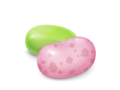 Jelly Beans (WIP) bean icon jellybeans vector