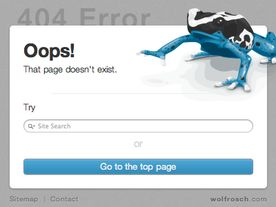 404 Page