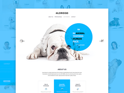 Landing page blue clean flat landing landing page minimal odessa simple ui ux web