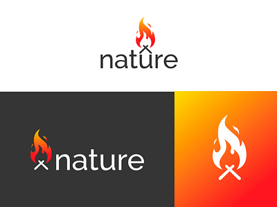 Nature Logo - Daily Logo #10 adobe illustrator app branding dailylogochallenge design flat logo logo design