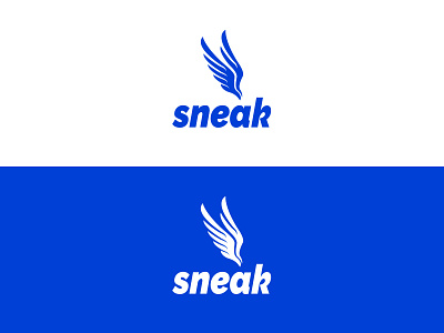 Sneak Logo - Daily Logo #30 adobe illustrator branding dailylogochallenge design flat icon logo logo design sneaker vector wings