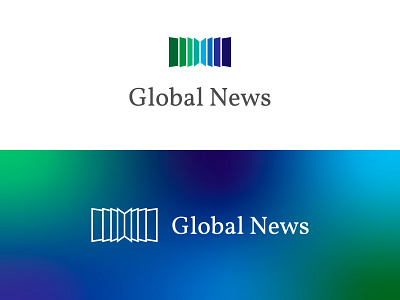 Global News logo - Daily Logo #37 adobe illustrator branding dailylogochallenge design flat global logo gradient color icon logo logo design news news app television