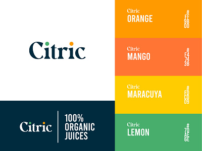 Citric Logo - Daily Logo #47 adobe illustrator branding dailylogochallenge design juice juice logo lemon logo logo design orange smoothie smoothies vector