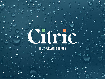 Citric Logo branding dailylogochallenge design juices logo logo design smoothie