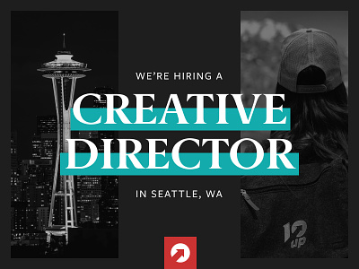 We're hiring a Creative Director in Seattle, WA designer hiring seattle