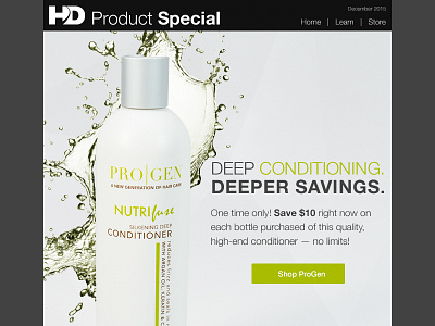 Progen Email big image conditioner email hair product responsive