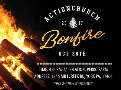 Bonfire bonfire church fire
