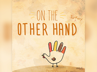 On The Other Hand church church series fall hand turkey series sermon sermon graphic turkey