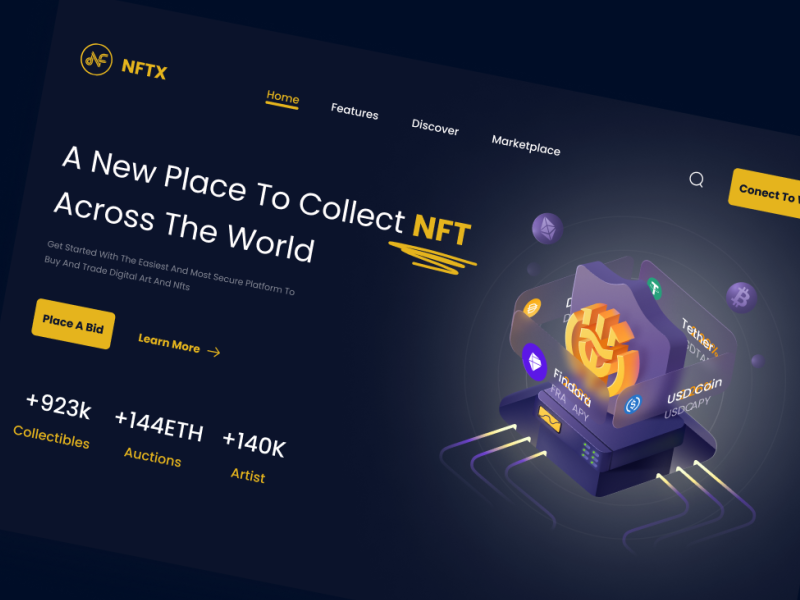 NFT App Design by Reza Abouzar on Dribbble