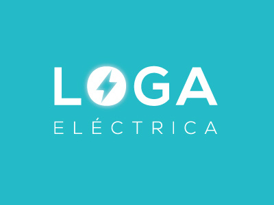 Loga Eléctrica branding electric energy graphic design