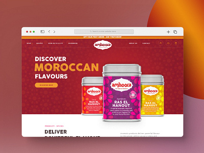 Amboora Sauces Landing page dashbaord design graphic design illustration landing page logo sauces ui web design web desin web ui webdesign website