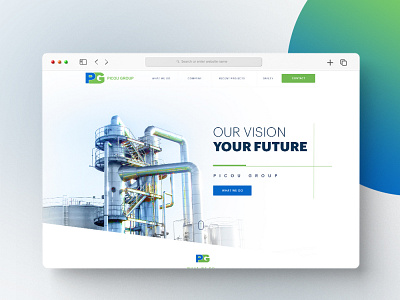 Picou Group Landing page agriculture industry chemical industry dashbaord design food and beverage industry graphic design illustration industry landing page logo multiples industry oil and gas industry sugar industry ui web design web desin web ui webdesign website website design