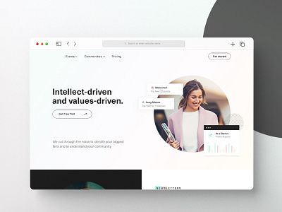 Eventtt Landing page