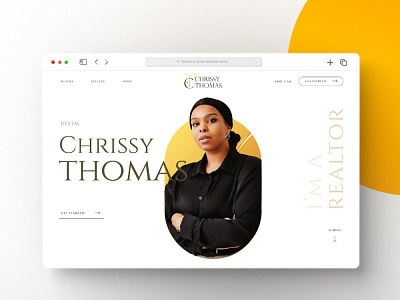 Chrissy Thomas Landing page