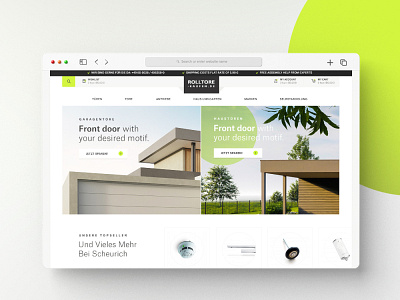 Rolltore Kaufen Du Landing page