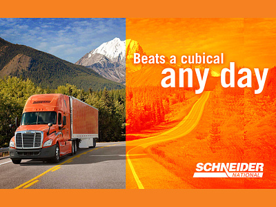 Schneider Trucking 2 schneider style frame trucking