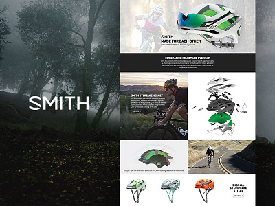 Smith Integrated Helmets backcountry ecommerce responsive web design