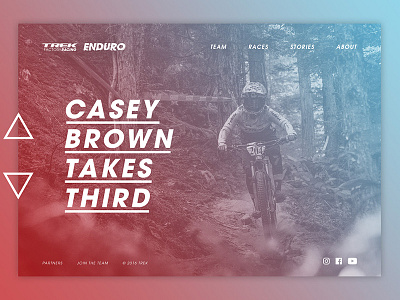 Trek // Enduro Home Page