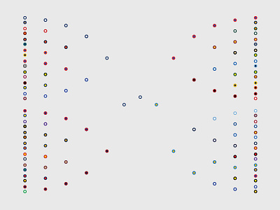 March Madness Color Bracket basketball color study march madness ncaa