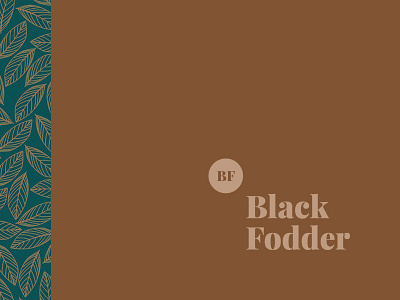 Black Fodder Coffee 3 coffee logo