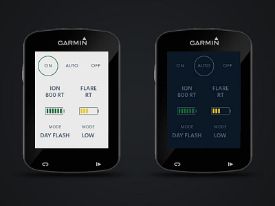 Trek // Garmin Light App app bicycle bike garmin trek