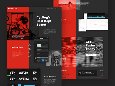 TrainerRoad Homepage Concept