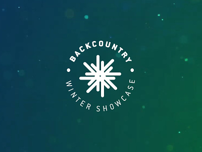 Backcountry Winter Showcase Logo logo ski