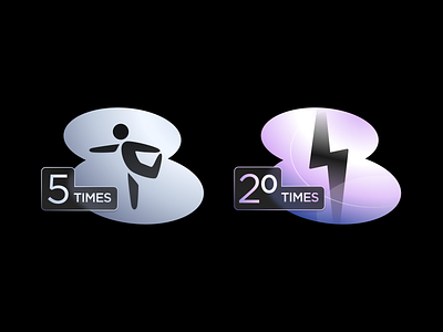 Medal Design Concept A-2 app design graphic design icon illustration ui