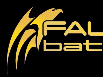 Falcon Battery branding design icon logo typography