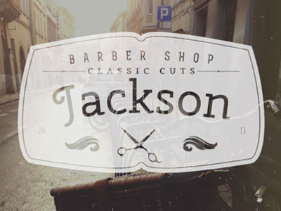 Barber Shop badges barber blade gentleman insignia logos mustache overlays retro titles scissors shop vintage