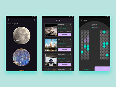 Spacetrip Mobile App