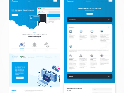 Cloud Website design