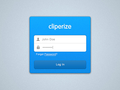 Cliperize Login Page app cliperize login music page video