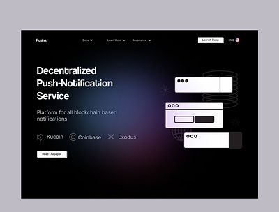 Notification Protocol for dApps ui