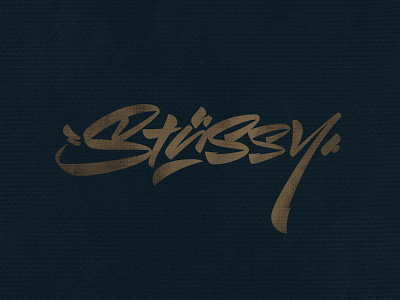 Stüssy brushpen calligraphy canvas graffiti illustration lettering logo logotype process procreate stussy каллиграфия леттеринг