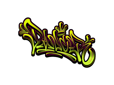 Dancer brushpen calligraphy graffiti illustration lettering logo logotype process typography vector каллиграфия леттеринг