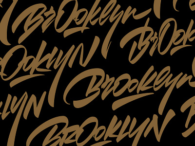 Brooklyn - lettering for sale