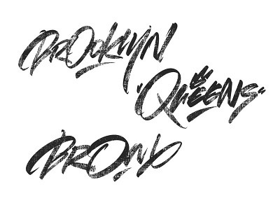 NEW YORK LETTERING COLLECTION - FOR SALE boston bronx brooklyn brush brushpen calligraphy crown design graffiti illustration lettering logo logotype new york procreate queens sketch