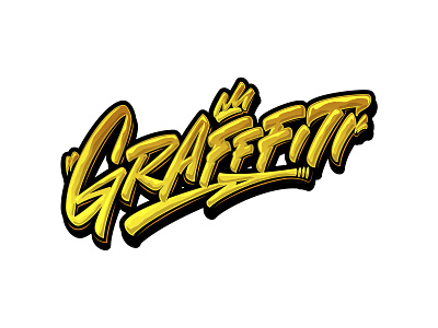 Grafffiti 3d arrow brushpen calligraphy crown design graffiti illustration lettering logo logotype каллиграфия леттеринг
