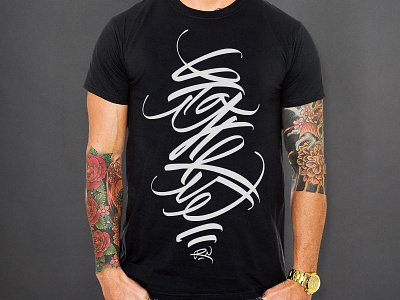 Stay True #1 T-shirt brushpen calligraphy crazy lettering sport stay true streetwear sweatshirt t shirt type wear