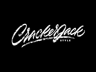 CrackerJack Style brushpen calligraphy clothing lettering logo logotype signature sketch streetwear style t shirt